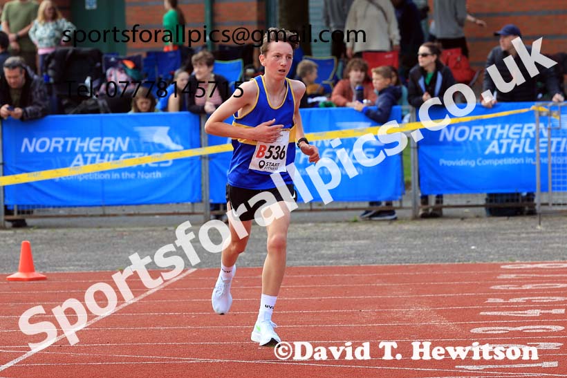 Boys Under-15s, 2024 Northern Mens 6 and Womens 4 and Youngsters Relays, Stanley Park, Blackpool.  Photo: David T. Hewitson/Sports for All Pics